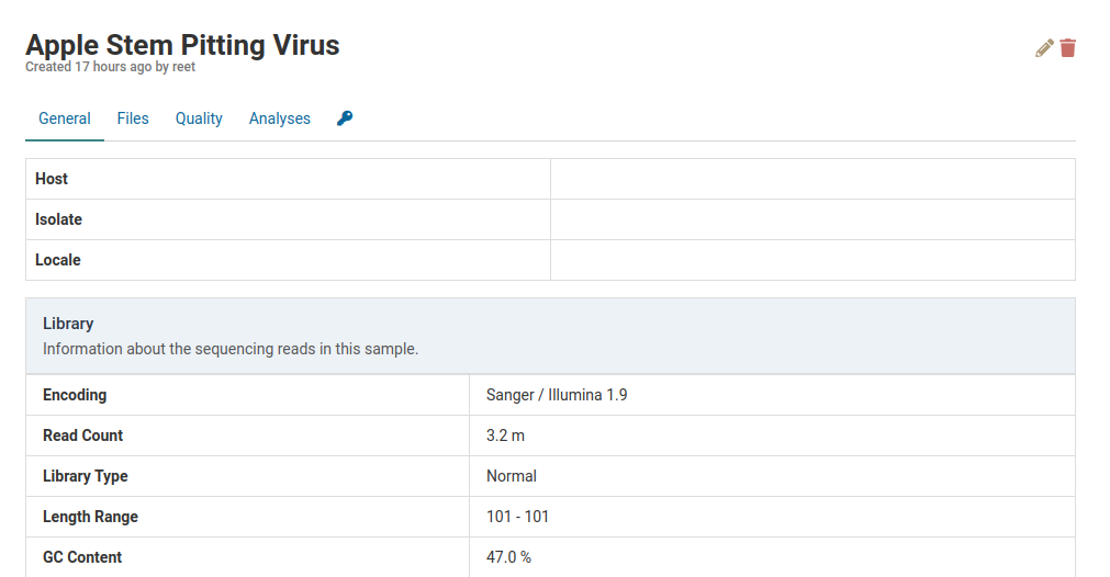 Apple Stem Pitting Virus