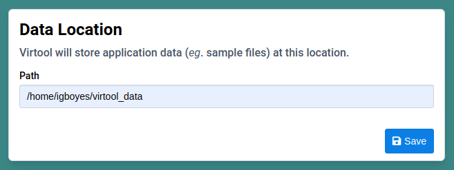 Data path form with custom value