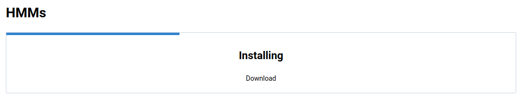 Installing Official HMM Data