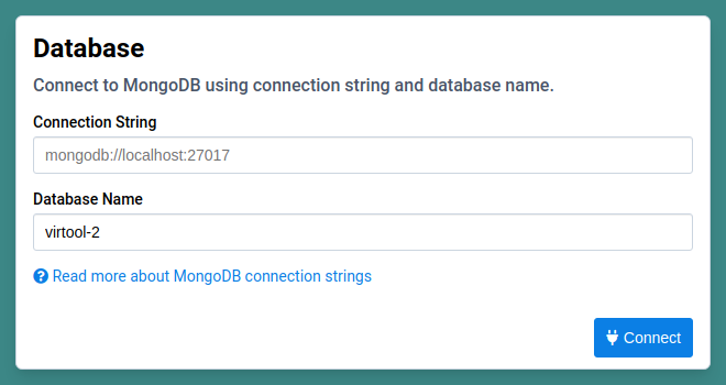 MongoDB alternate connection parameters